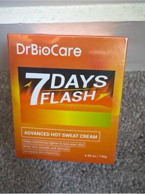 7 Days Flash Advanced Hot Sweat Cream - Orange